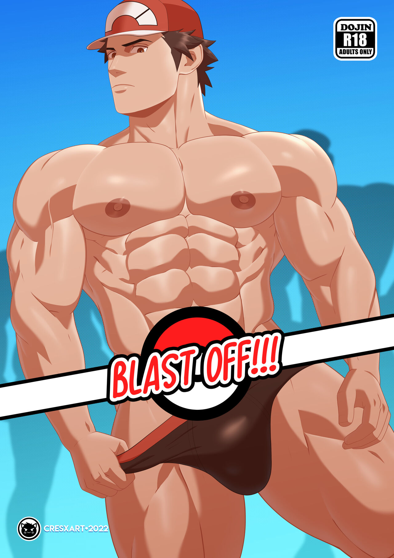 宝可梦肌肉男，射精！！PokeHunks – Blast Off!